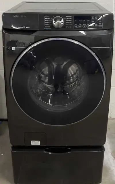 SALE! Washer With Pedestal “SAMSUNG” H52/W27/D32, View more