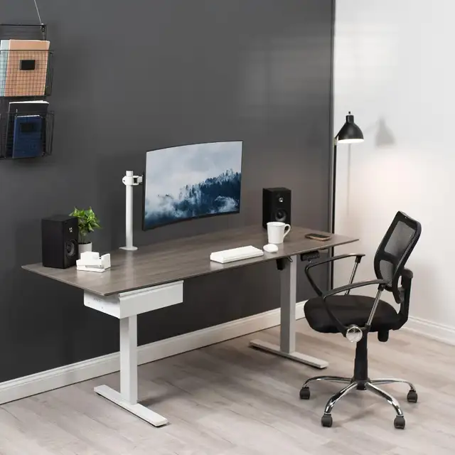 VIVO 41cm Under Desk Mounted Sliding Pull-Out Drawer No Shell in Storage & Organization in Burnaby/New Westminster - Image 9