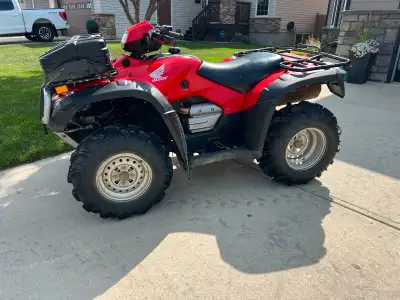 2005 Honda Foreman 500 * Electronic Shift * 4 x 4 * Warn winch 2500lb with synthetic rope line * car...