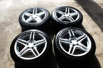These tires and rims are in mint condition. Original cost $ 2200. will sell for $875 or best offer T...