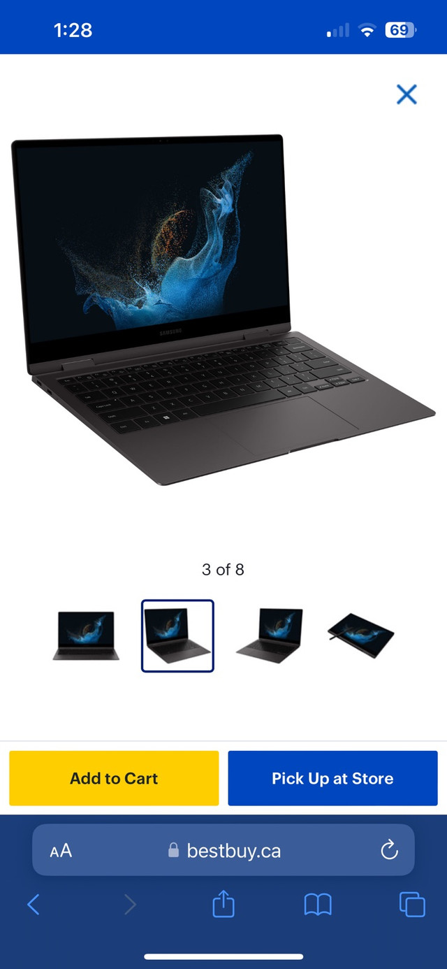 Samsung Galaxy Book Pro 360 Touchscreen Laptop (BRAND NEW IN BOX in General Electronics in Edmonton - Image 4
