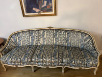 Large Vintage Sofa Canape Louis XV Style 18ieme siècle