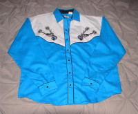 Ladies Western Shirt - sz L (approx. 13/14), Winter Jckts - sz L