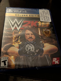 WWE 2K19 Sealed PS4 Wrestling Video Game NEW Booth 264
