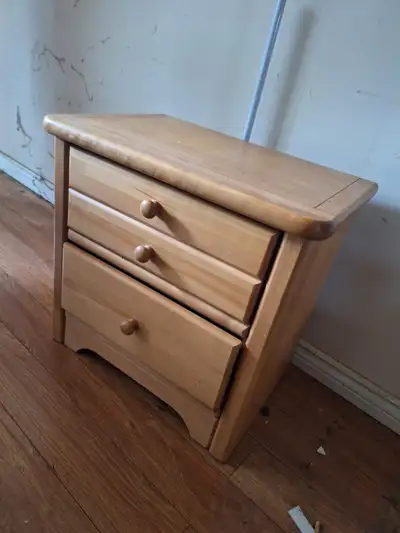 Wooden Nightstand, View more