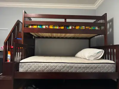 Bunk Bed with Mattress - $350 OBO, View more