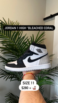 Jordan 1 High “Bleached Coral”