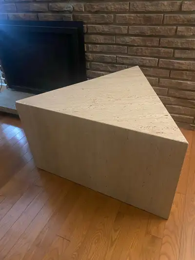 Travertine Coffee Table, View more