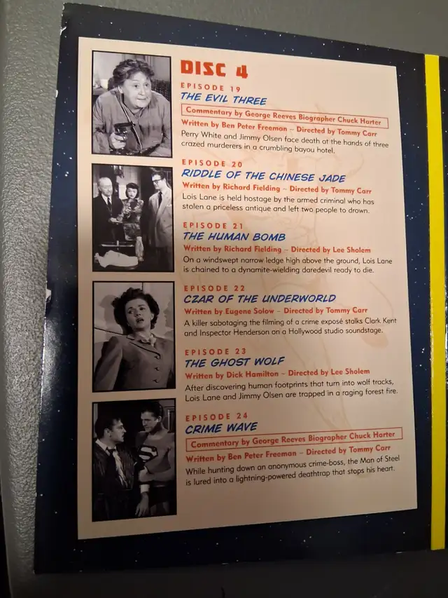 Adventures Of Superman Season 1 Boxset on DVD in CDs, DVDs & Blu-ray in Windsor Region - Image 10