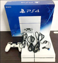 -PS4 White Great condition_$200