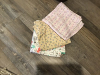 3 brand new handmade baby blankets 