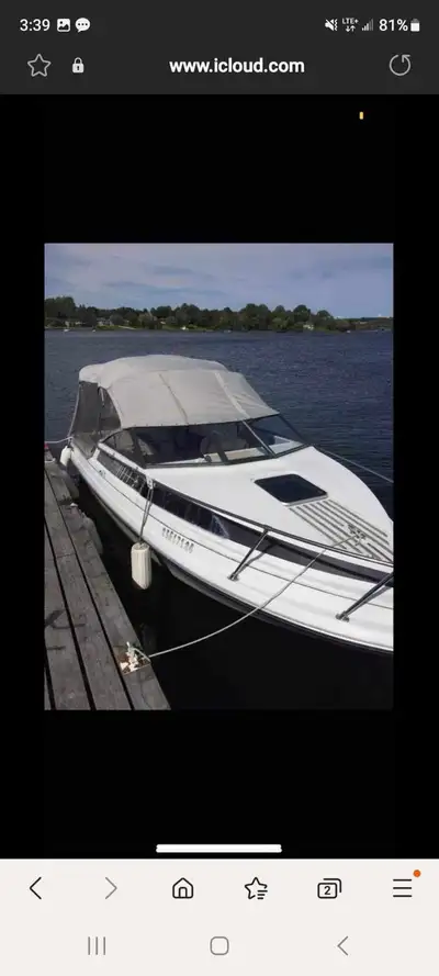 1987 renken 6.1 m $8000 Everything in the pictures are included. Boat, trailer, top cover, boat cove...