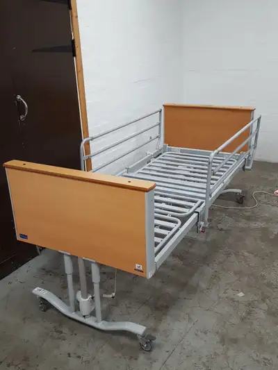 Arjohuntleigh Minute 2 medical bed, used by my mother for a year before moving to a care home. Comes...