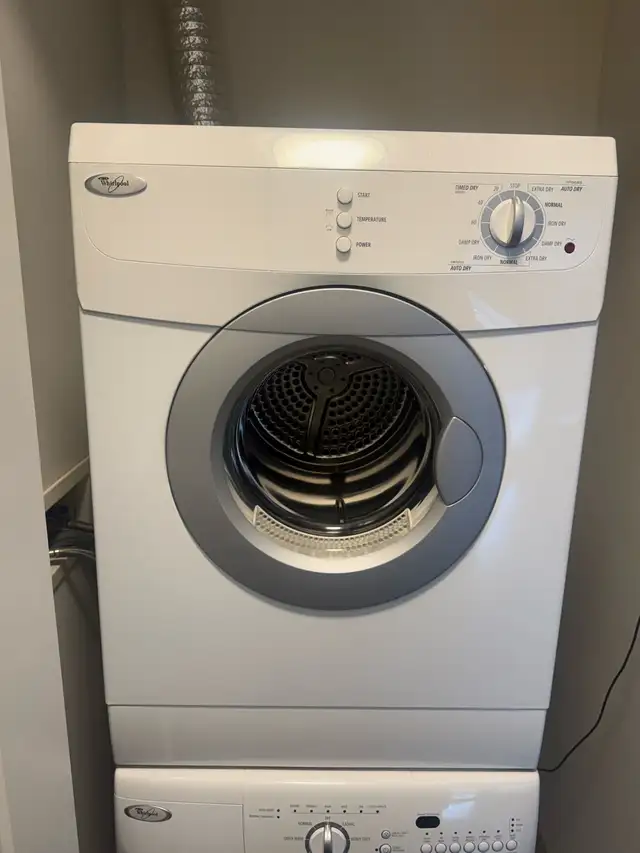 Used Whirlpool Stacked Washer and Dryer for Sale in Washers & Dryers in City of Toronto - Image 3
