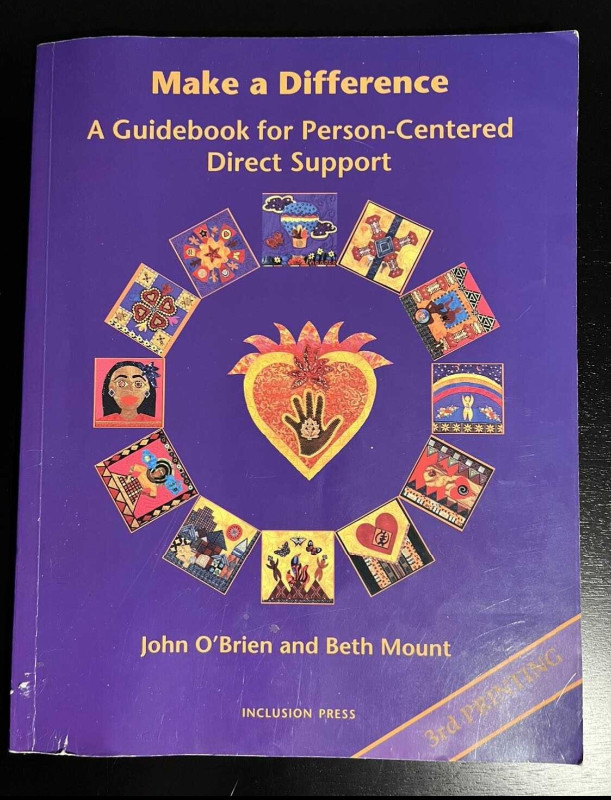 Making a difference Person-centred direct support book in Textbooks in Sarnia