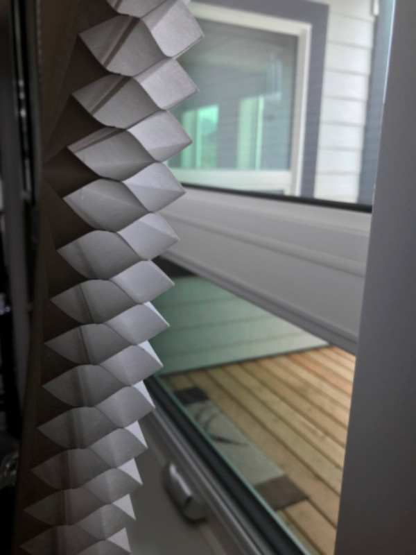 Pull down blinds. in Window Treatments in Whitehorse - Image 2