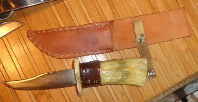 Handmade blue spring steel knives, Deba, Hocho, Kukri in Kitchen & Dining Wares in Oshawa / Durham Region - Image 3