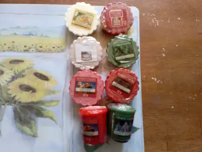 Yankee Candle Christmas wax lot, View more