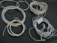 Cable TV cables - various lengths