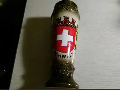 Handerbeit 10" vase -Germany-Schweiz-1990's, View more