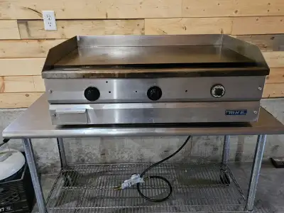 Industrial 36” griddle, View more