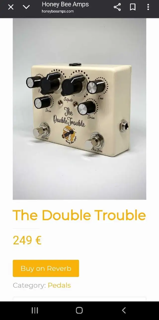 The Double Trouble Overdrive in Amps & Pedals in Mississauga / Peel Region - Image 5