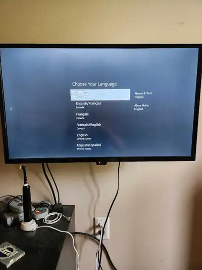 32" Inch Insignia FireTV smart TV, View more