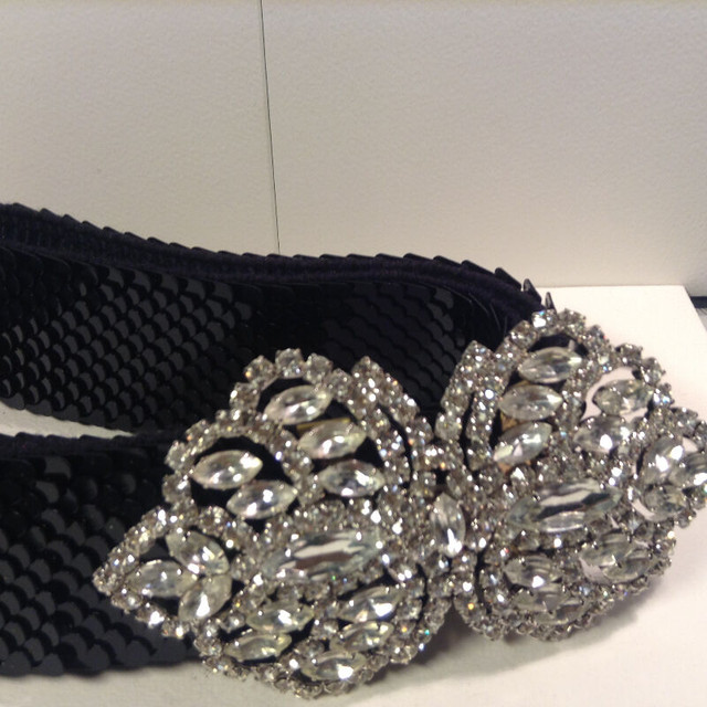 Buckle Crystal Belt Size M in Women's - Other in Vancouver