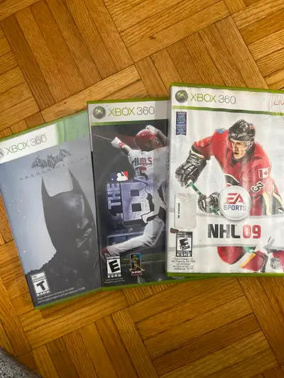 Xbox 360 games lot (3), View more