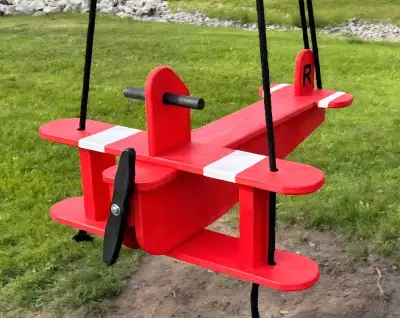 Handmade Airplane Swings, View more