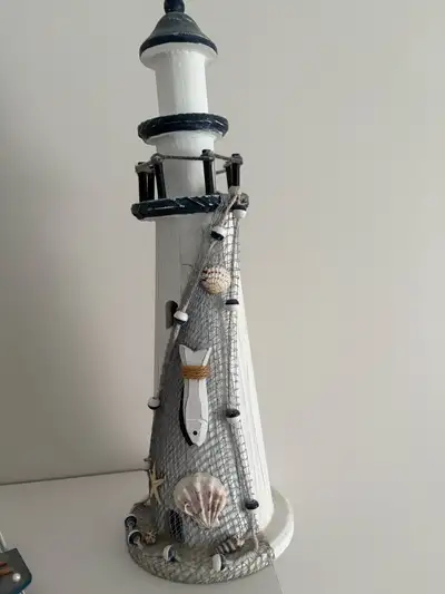 Wooden décor lighthouse , View more