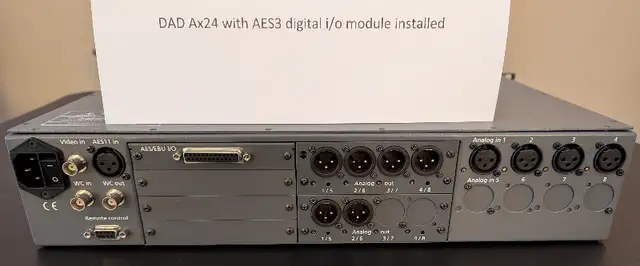 Merging HAPI + DAD AX24 | Digital Audio Denmark AX24 in Pro Audio & Recording Equipment in City of Toronto - Image 10