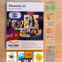 *$20 NEW Grade 11 Chemistry SCH3U with Solutions