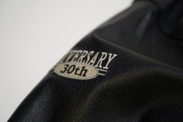 Men’s Leather Black Biker Jacket Bomber Coat in Men's in City of Toronto - Image 4