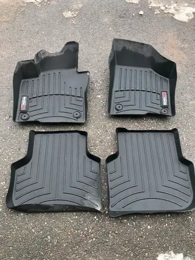 WeatherTech mats designed for a 2014 Volkswagen Jetta (sedan or SportWagen) typically fit 2011–2018...