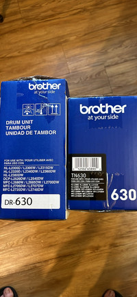 Brother TN 630 and DR630