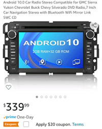Android Radio for Truck / SUV, etc.  - NEW IN BOX