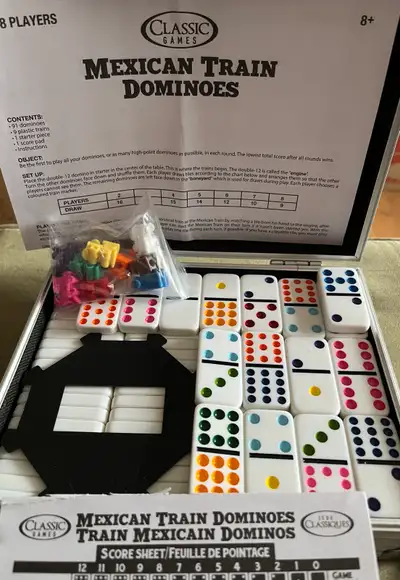 Mexican Train Dominoes, View more