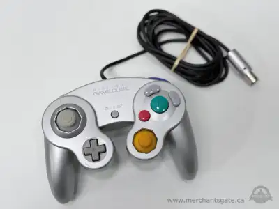 Nintendo GameCube Original Wired Controller Silver, View more