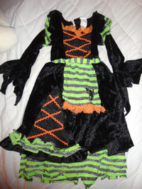 WITCH 3T- 4T TODDLER GIRL'S STORYBOOK HALLOWEEN COSTUME 