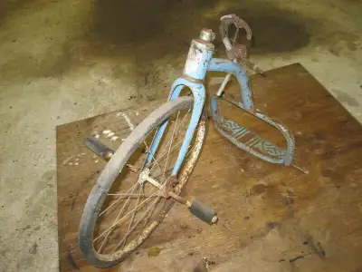 Old tricycles, View more