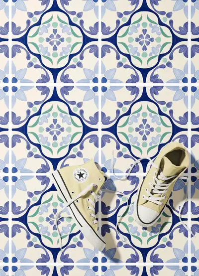 Otto Studio Handpainted Peel & Stick Tiles - 150sq ft , View more