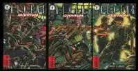 ALIENS : SURVIVAL # 1-3 Set Dark Horse Comics 1995 M