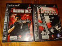 TOM CLANCY’S RAINBOW SIX 3 & LOCKDOWN for PlayStation 2