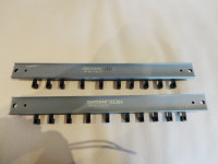 Pair of Craftsman 1/2" Router Bit Strip Holders Brand new