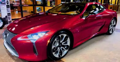 21” wheels from a Lexus LC500. Will fit Lexus LS500 and LS460 models too. Staggered 21”, polished wi...