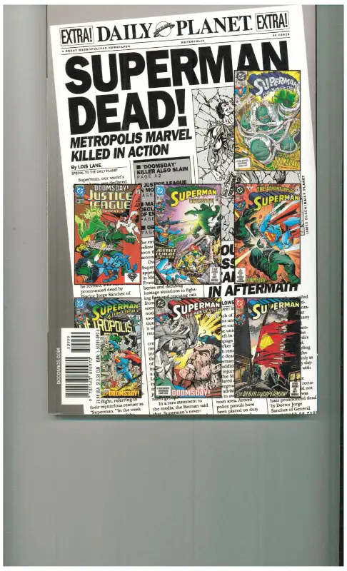 DC Comics - The Death of Superman TPB. in Comics & Graphic Novels in Oshawa / Durham Region - Image 3