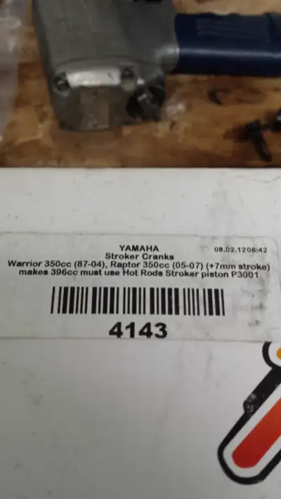 New hotrods stroker crankshaft part #4143. New Wiseco high compression piston part # p3001 . New ebc...