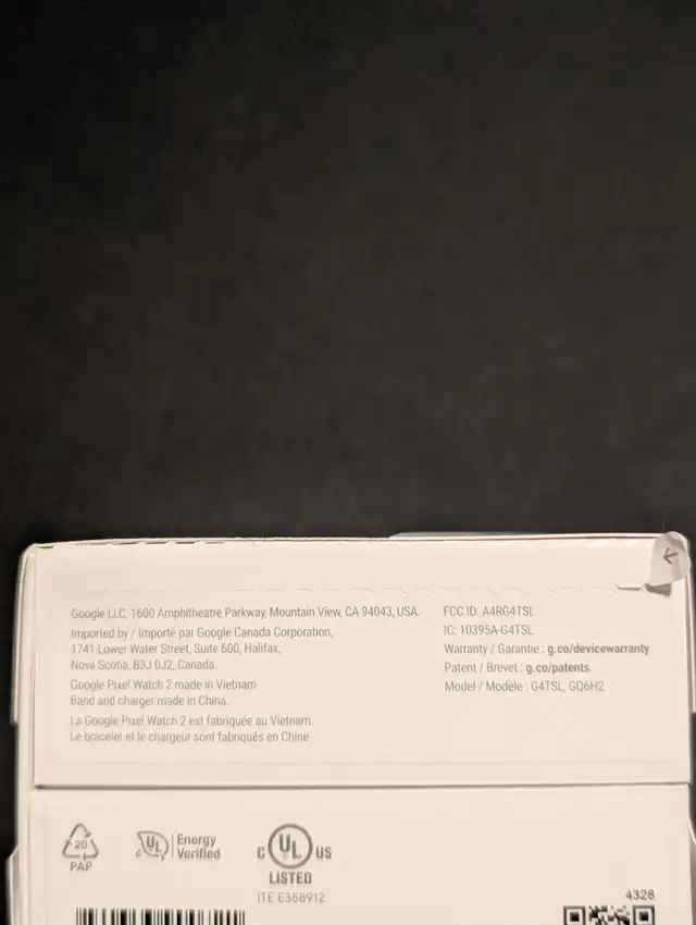 Sealed Google Pixel Watch 2 GPS 40mm in Cell Phone Accessories in Mississauga / Peel Region - Image 3
