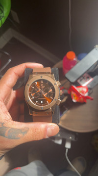 Hublot big bang geneve, rose gold